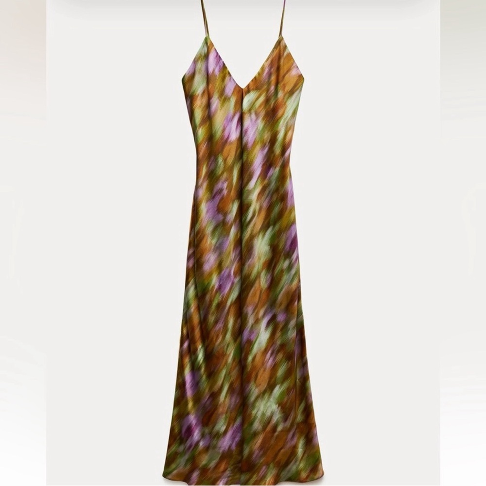 Zara Ombré Slip Dress